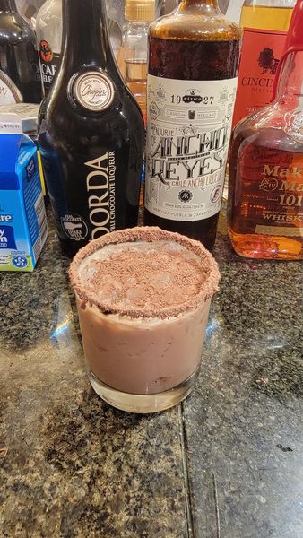 Aztec Hot Chocolate Cocktail