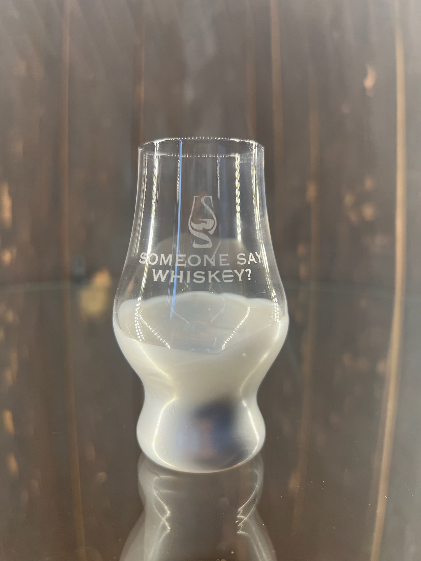 Someone Say Whiskey™ Etched 6oz Tasting Glass